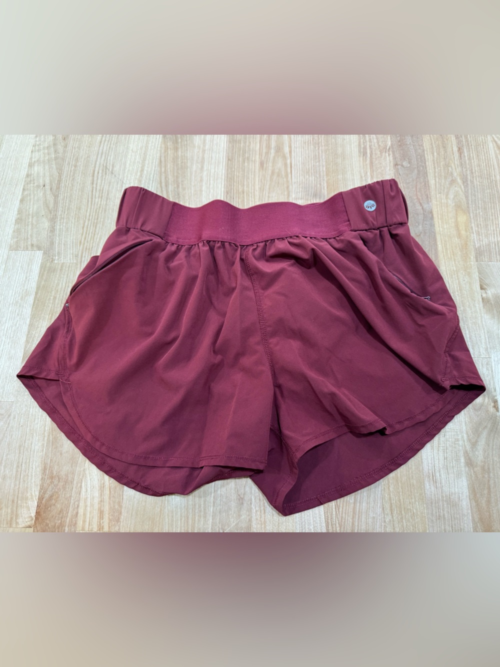 Senita Women’s Maroon Athletic Shorts